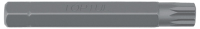Бита 10 мм Spline M9,5 L=75 мм TOPTUL FSFB129E Бита 10 мм Spline M9,5 L=75 мм TOPTUL FSFB129E