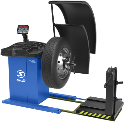 Балансировочный станок (стенд) для колес грузовых и легковых автомобилей Сивик Trucker Standard (СБМП-200 Ст)
