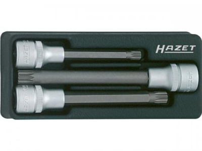 Набор головок с насадками Hazet 990SLg-P/3 Набор головок с насадками Hazet 990SLg-P/3