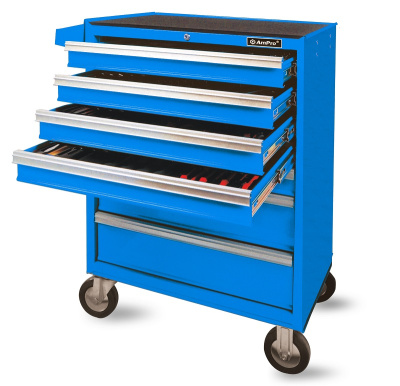 T47073BLUE  Тележка инструментальная без инструмента  7 ящиков T47073BLUE  Тележка инструментальная без инструмента  7 ящиков