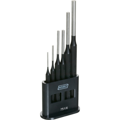 Набор выколоток, 6 предметов HAZET 751/6 Набор выколоток, 6 предметов HAZET 751/6