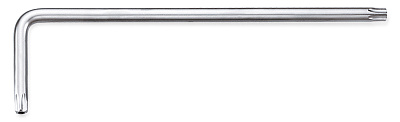 Ключ Г-образный TORX T20, экстрадлинный с отверстием L=114 мм TOPTUL AIBE2011