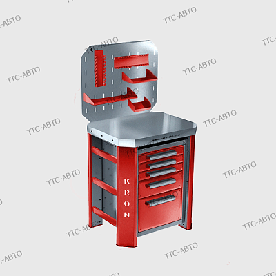 Верстак слесарный однотумбовый Kronvuz Гефест-ВС-05-ЭП